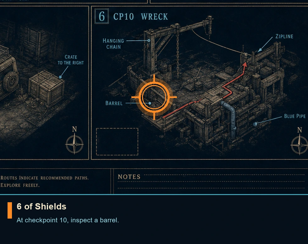 Location sketch for 6 of Shields in 007 FIRST LIGHT
