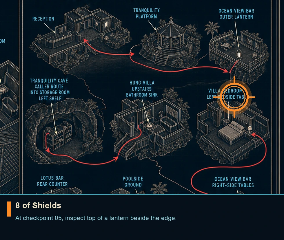 Location sketch for 8 of Shields in 007 FIRST LIGHT