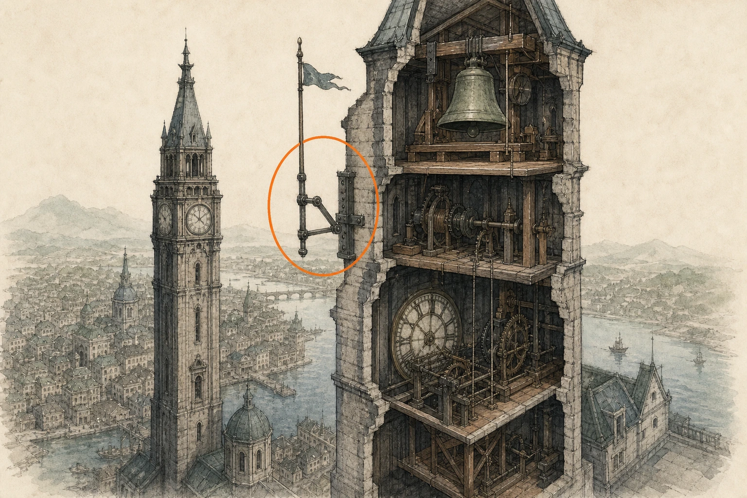 Location sketch for Bell #4 — Toll of Demeniss in Crimson Desert