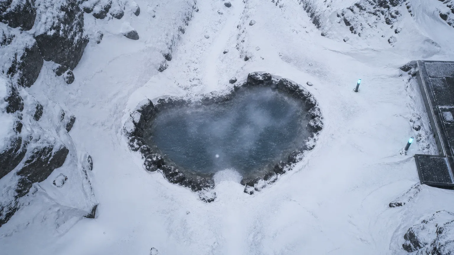 Location sketch for Falling Snows Invigorating Waters in DEATH STRANDING DIRECTOR'S CUT