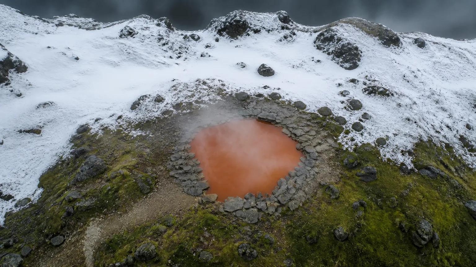 Location sketch for Recharging Spring in DEATH STRANDING DIRECTOR'S CUT
