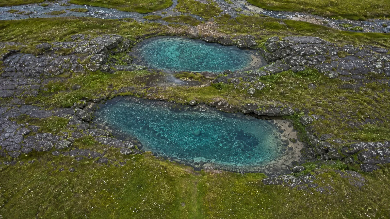 Location sketch for World's End Miracle Pool in DEATH STRANDING DIRECTOR'S CUT