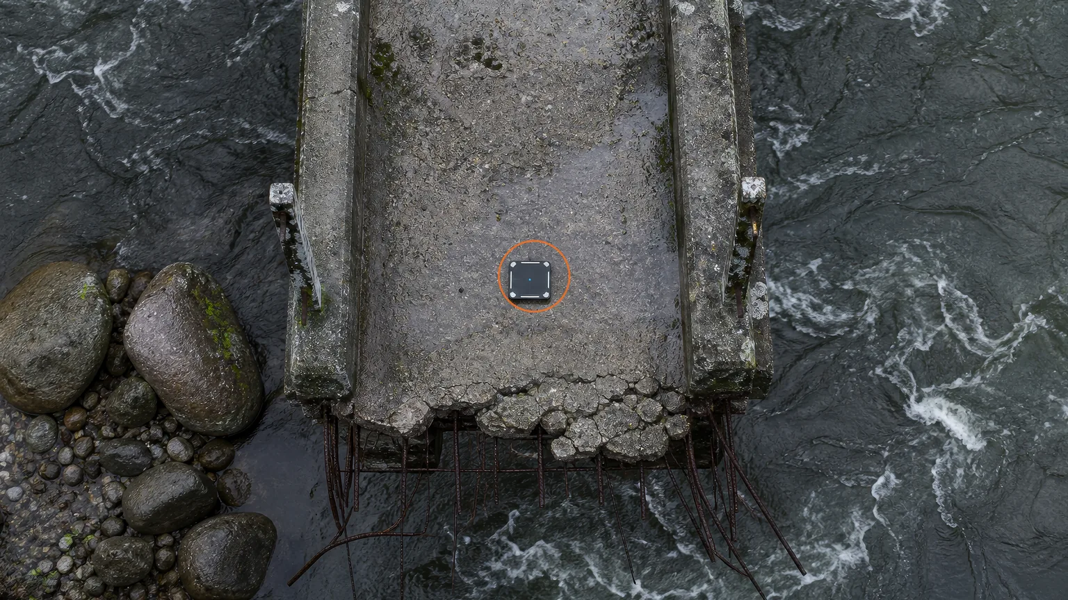 Location sketch for Memory Chip #19 - The Bridge on the River Kwai in DEATH STRANDING DIRECTOR'S CUT