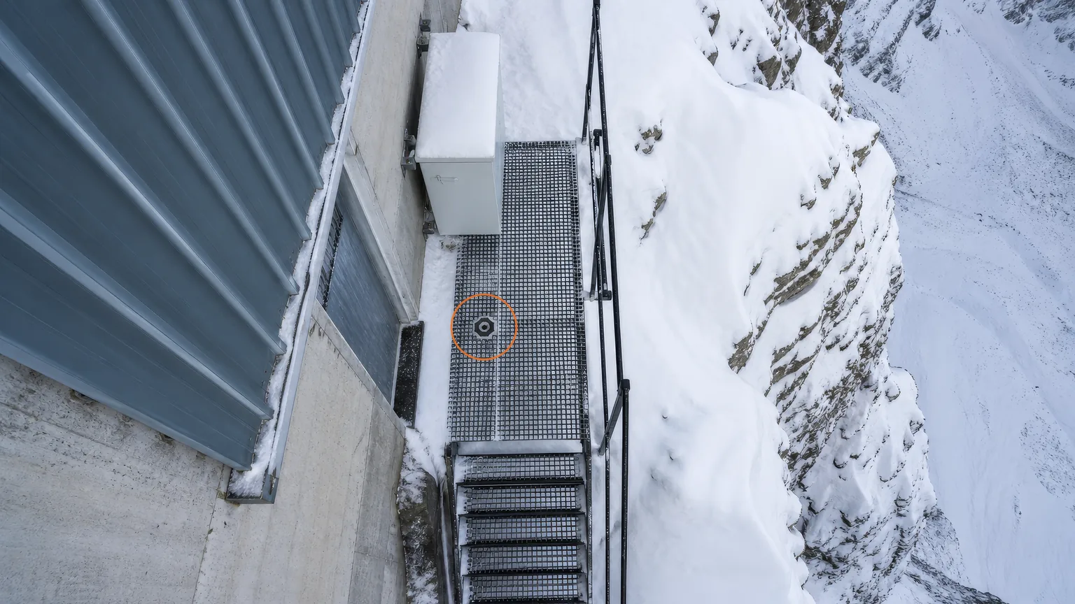 Location sketch for Memory Chip #29 - Snow Crystal in DEATH STRANDING DIRECTOR'S CUT
