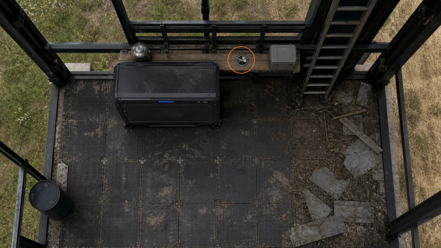 Location sketch for Memory Chip #33 - Honda Rebel 500 in DEATH STRANDING DIRECTOR'S CUT