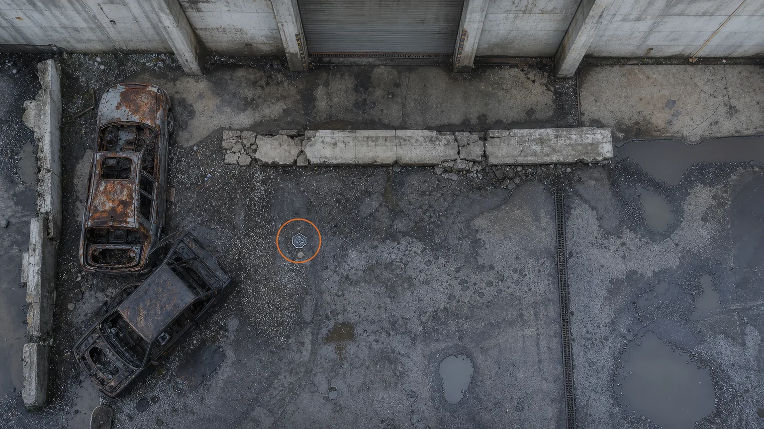 Location sketch for Memory Chip #40 - Harley-Davidson Pan America 1250 in DEATH STRANDING DIRECTOR'S CUT