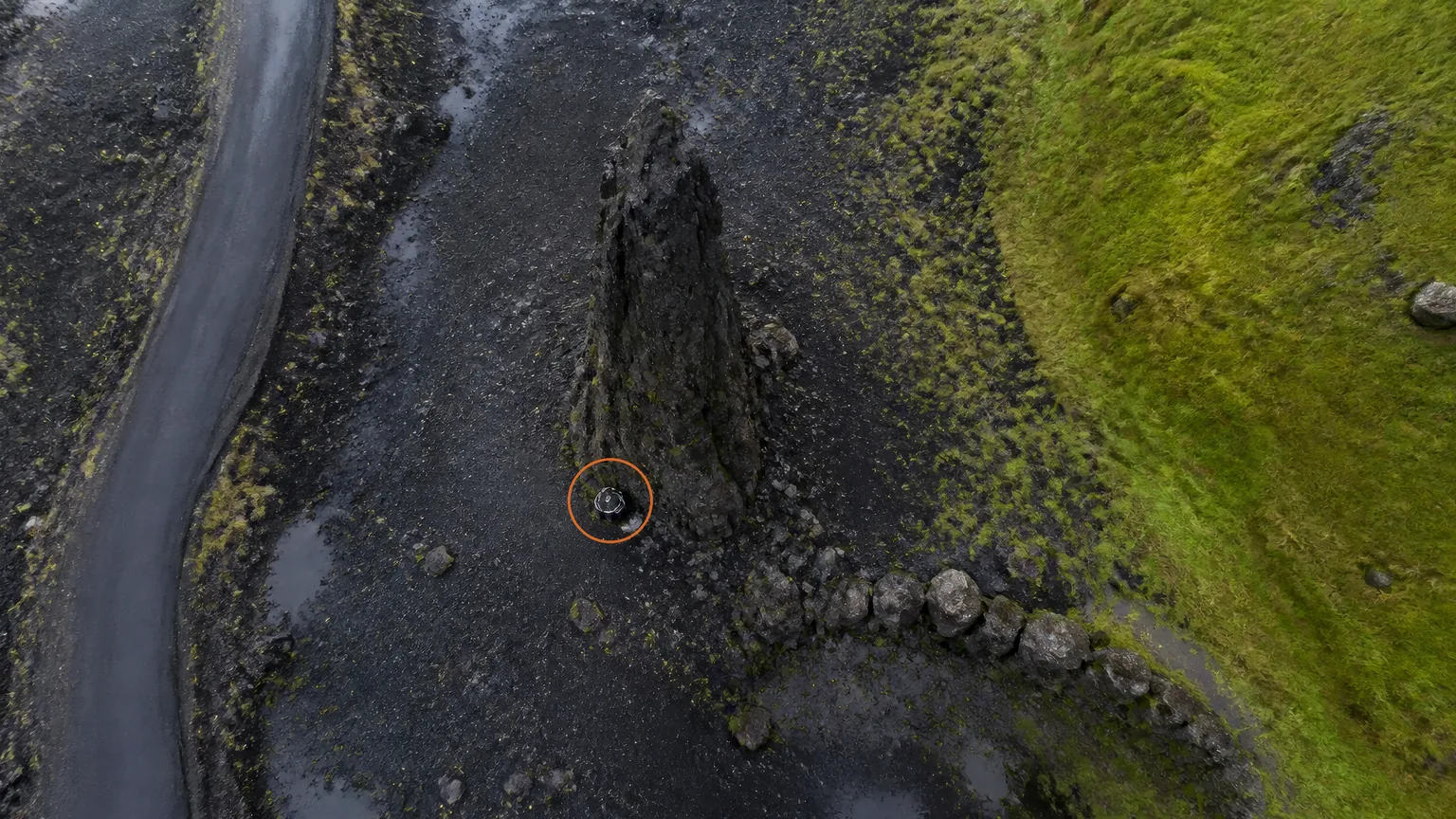 Location sketch for Memory Chip #46 - Low Roar / Low Roar in DEATH STRANDING DIRECTOR'S CUT