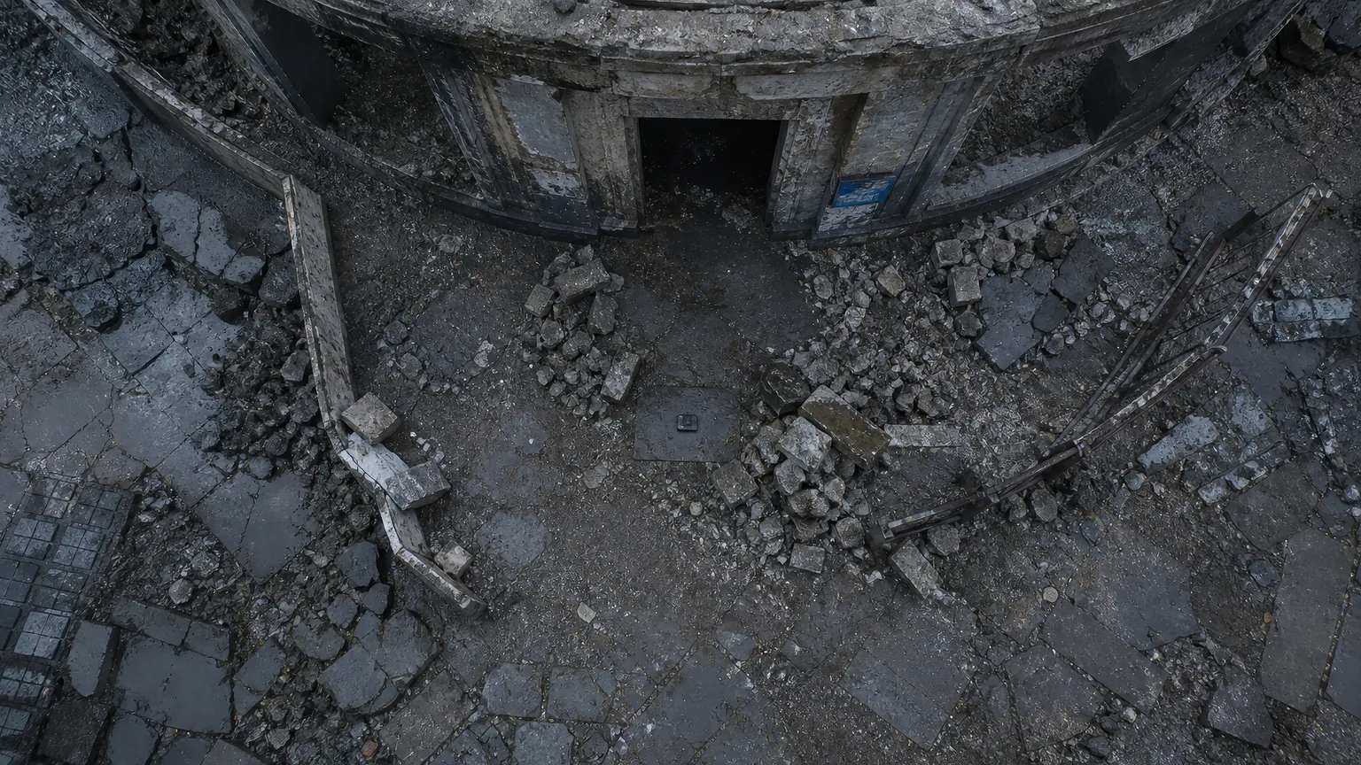 Location sketch for Memory Chip #54 - An Unknown Man's Journal: Part 1 in DEATH STRANDING DIRECTOR'S CUT