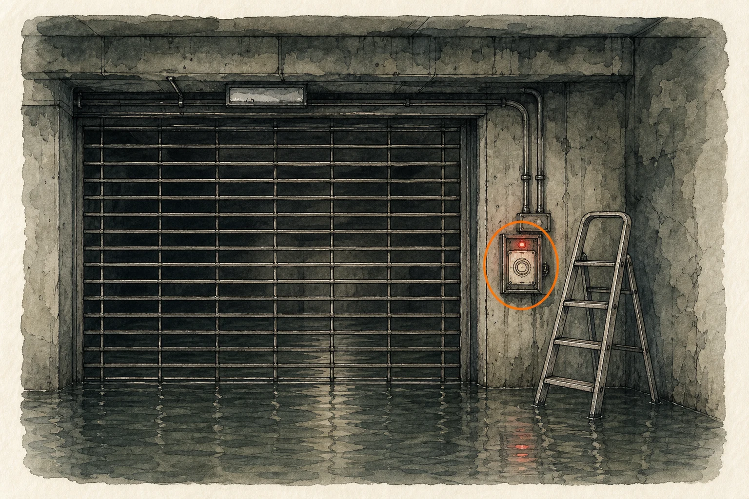 Location sketch for File #51 - Battery Storage Locations in Resident Evil: Requiem