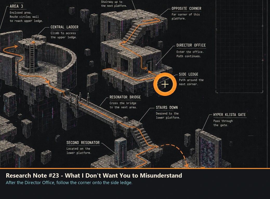 Location sketch for Research Note #23 - What I Don't Want You to Misunderstand in Romeo Is a Dead Man